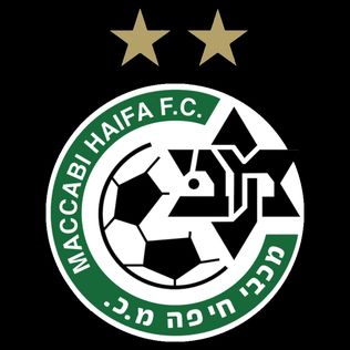 Logo fotbalového klubu Maccabi Haifa. | Foto: Wikipedia