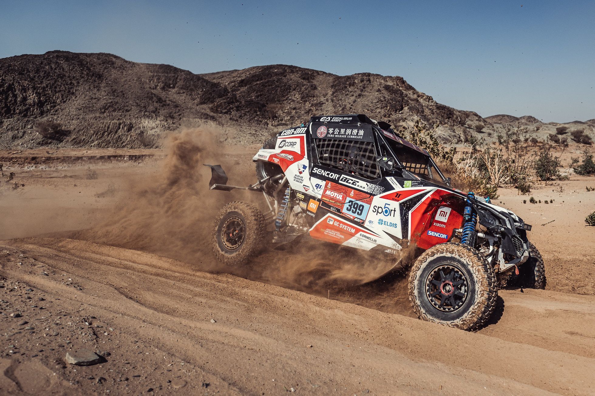 Josef Macháček (Can-Am) v Rallye Dakar 2021