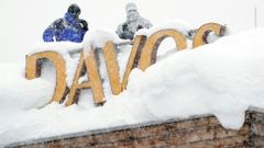 Zasněžený Davos