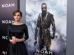 Emma Watson na premiéře snímku Noe v New Yorku