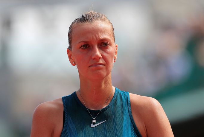 Petra Kvitová v prvním kole French Open 2018