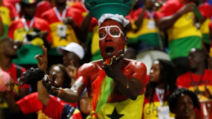 Fanoušci Ghany, ilustrační foto.