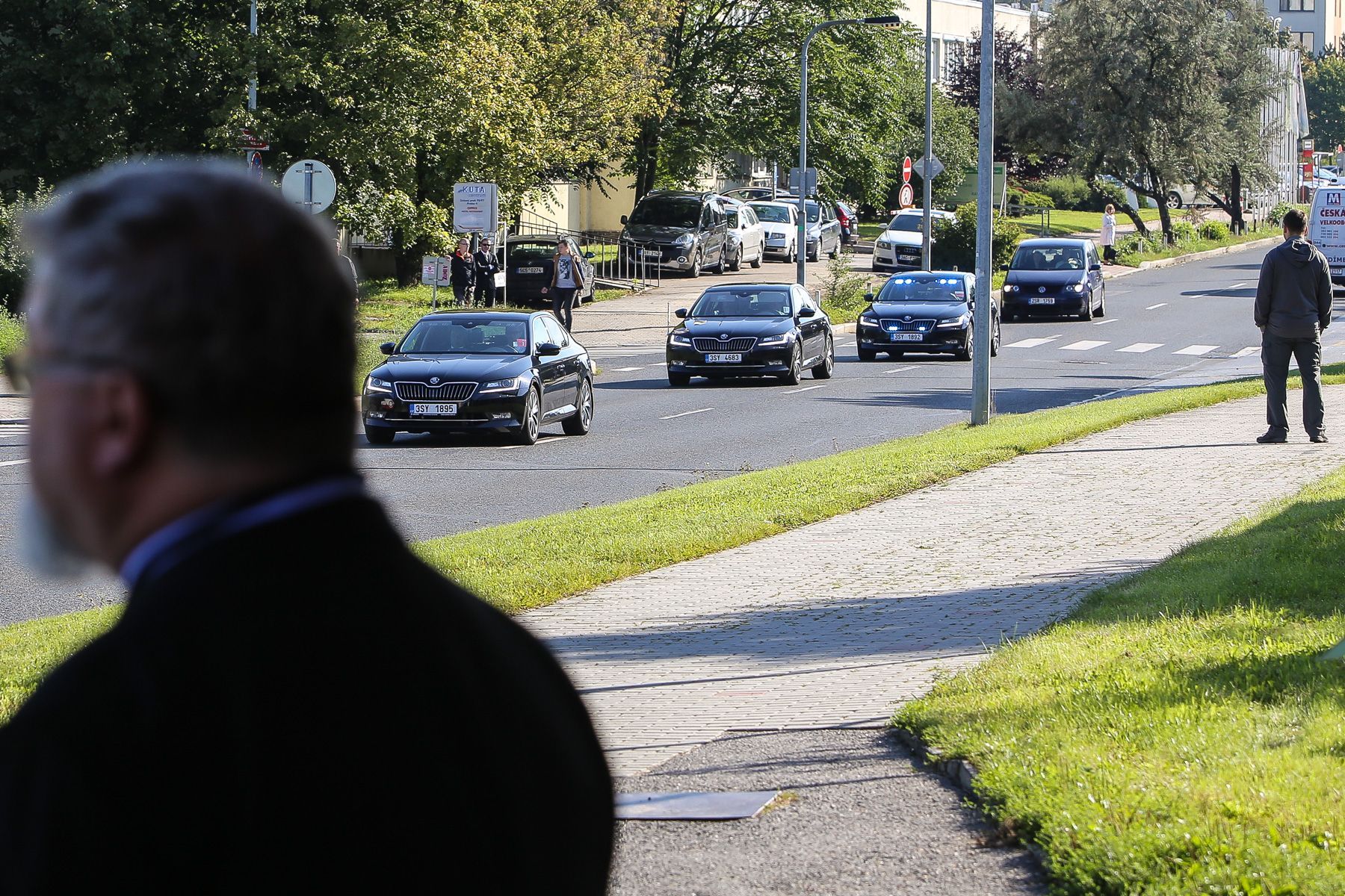 Miloš Zeman zahájil školní rok na Akademii řemesel Praha - Střední škole technické v Praze