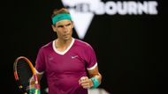 Rafael Nadal ve finále Australian Open 2022