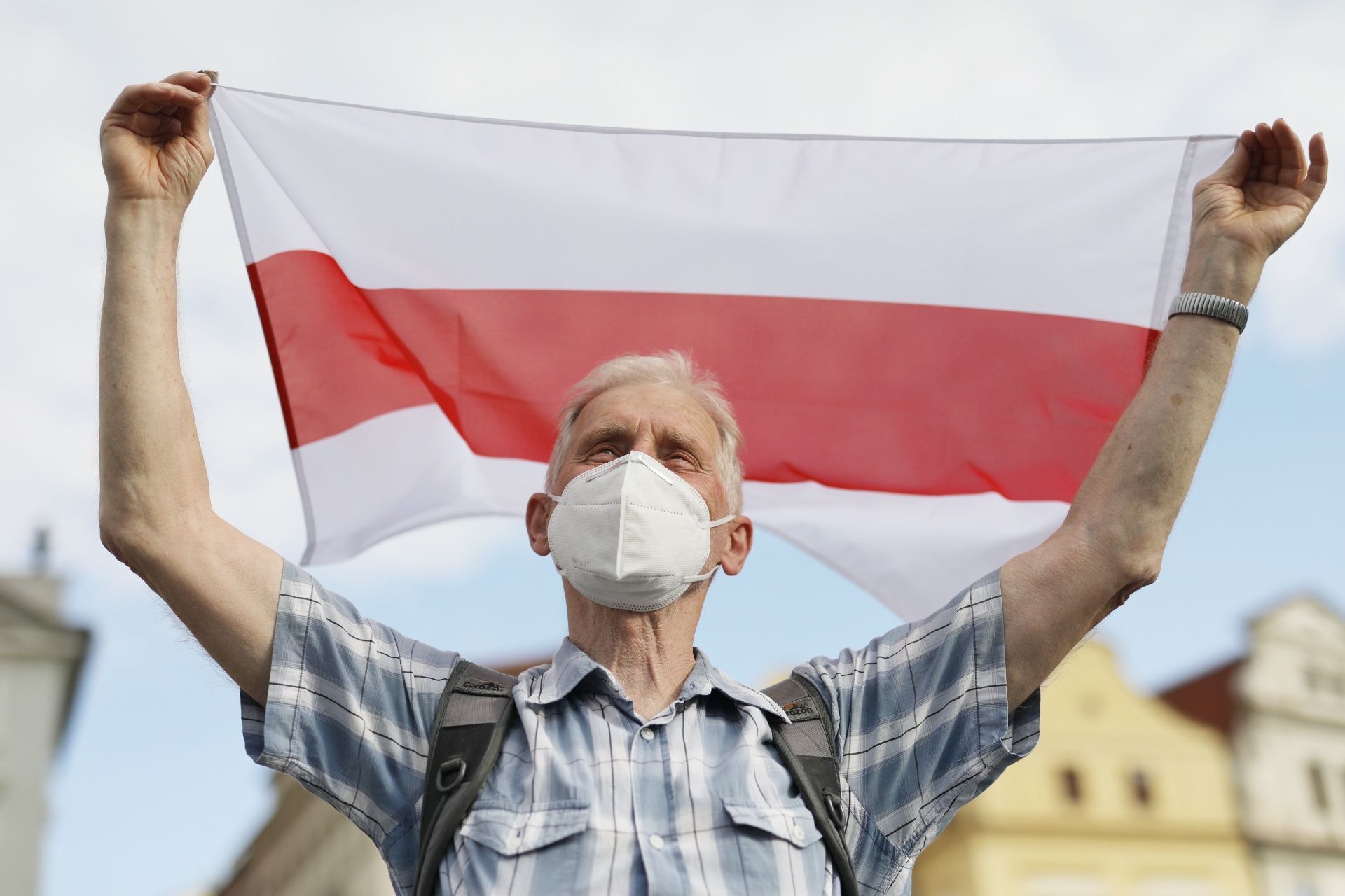 cichanouská bělorusko demonstrace v praze
