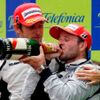 Button brawn Barrichello barcelona formule