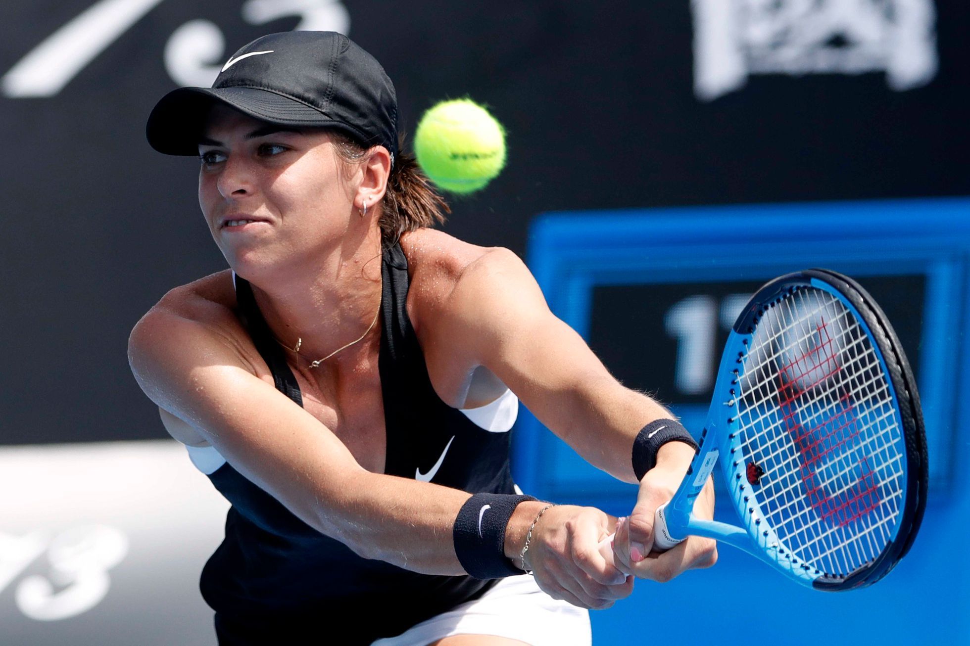 Ajla Tomljanovicová na Australian Open 2019