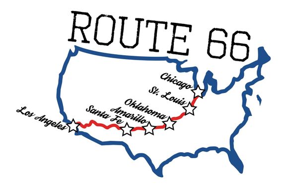 Když Route 66 před 90 lety otevřeli, protínala osm států a procházela třemi časovými pásmy.