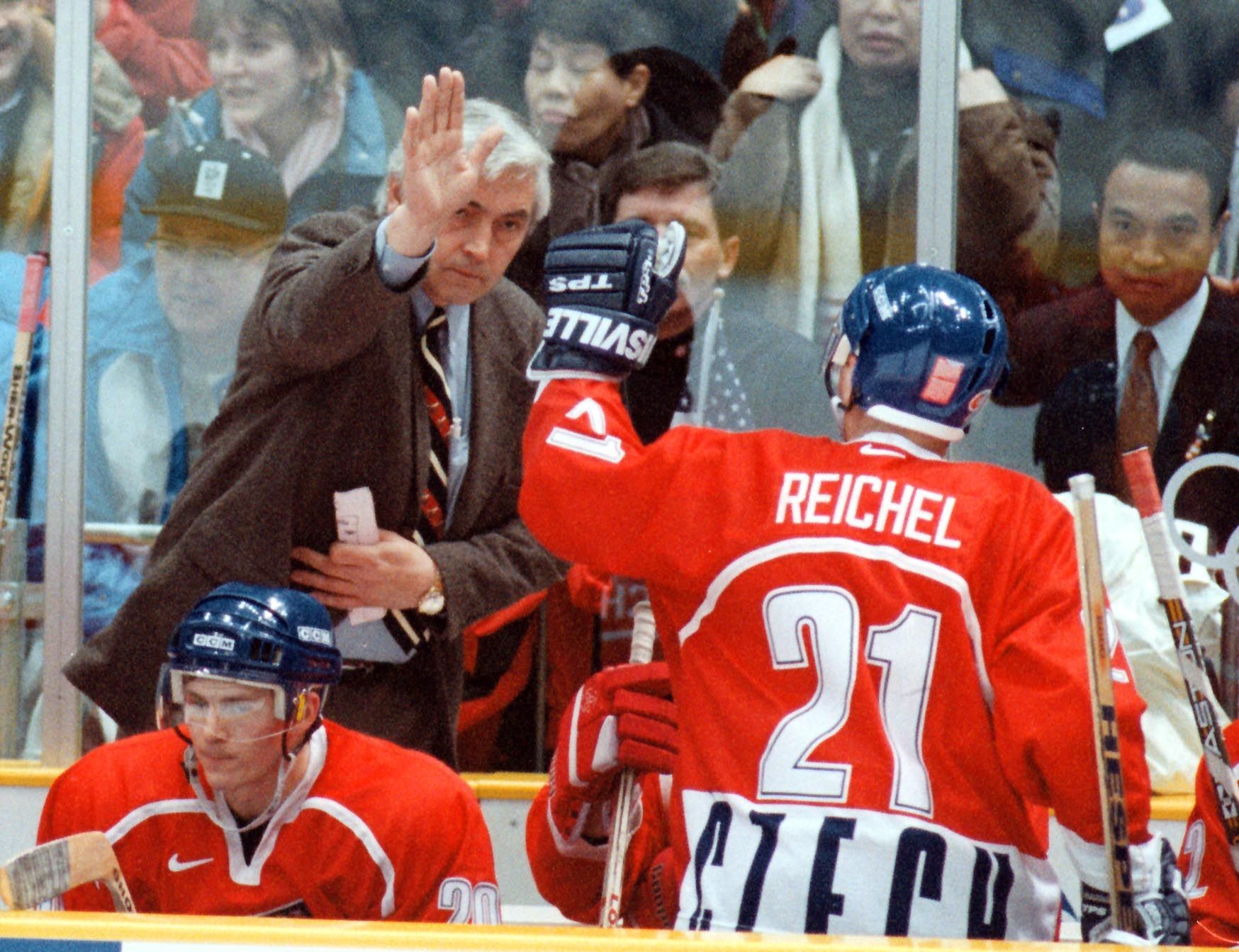 Nagano 1998: Martin Procházka, Ivan Hlinka, Robert Reichel