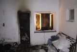 Požár domku u zapálené cigarety v Bartošovicích