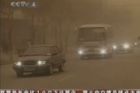 Písečné bouře trápí severozápad Číny