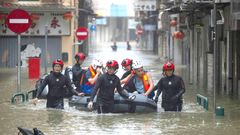 Hong Kong, Taiwan, Čína, tajfun, Ragasa