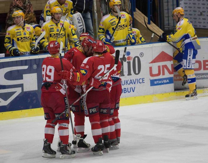 Zlín vs. Slavia, utkání hokejové extraligy