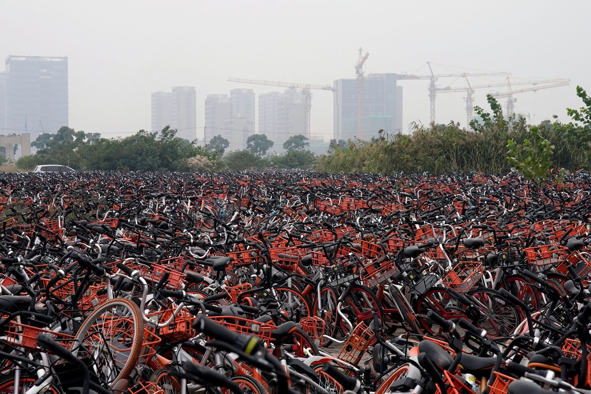 Fotogalerie / Hřbitov jízdních kol v Šanghaji / Čína / Reuters / 1