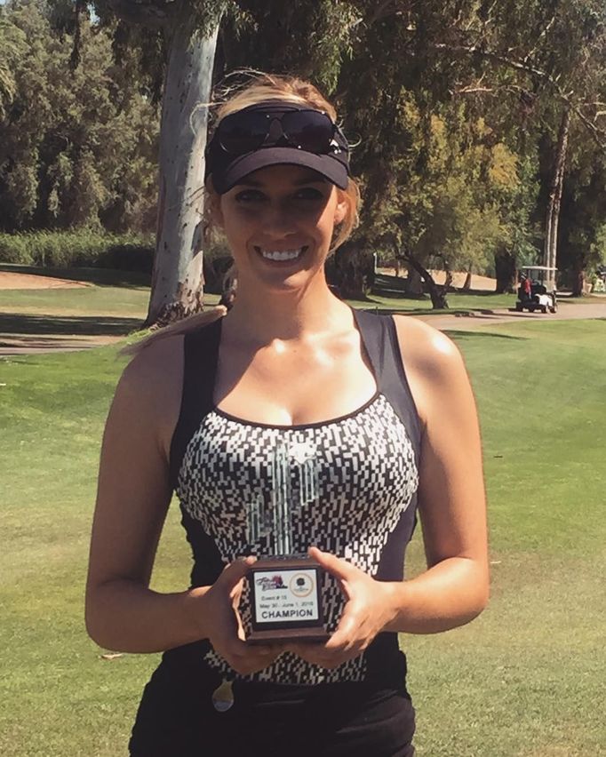 Americká golfistka Paige Spiranacová