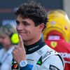 Lando Norris z McLarenu slaví triumf v kvalifikaci na Velkou cenu Mexika formule 1 2025