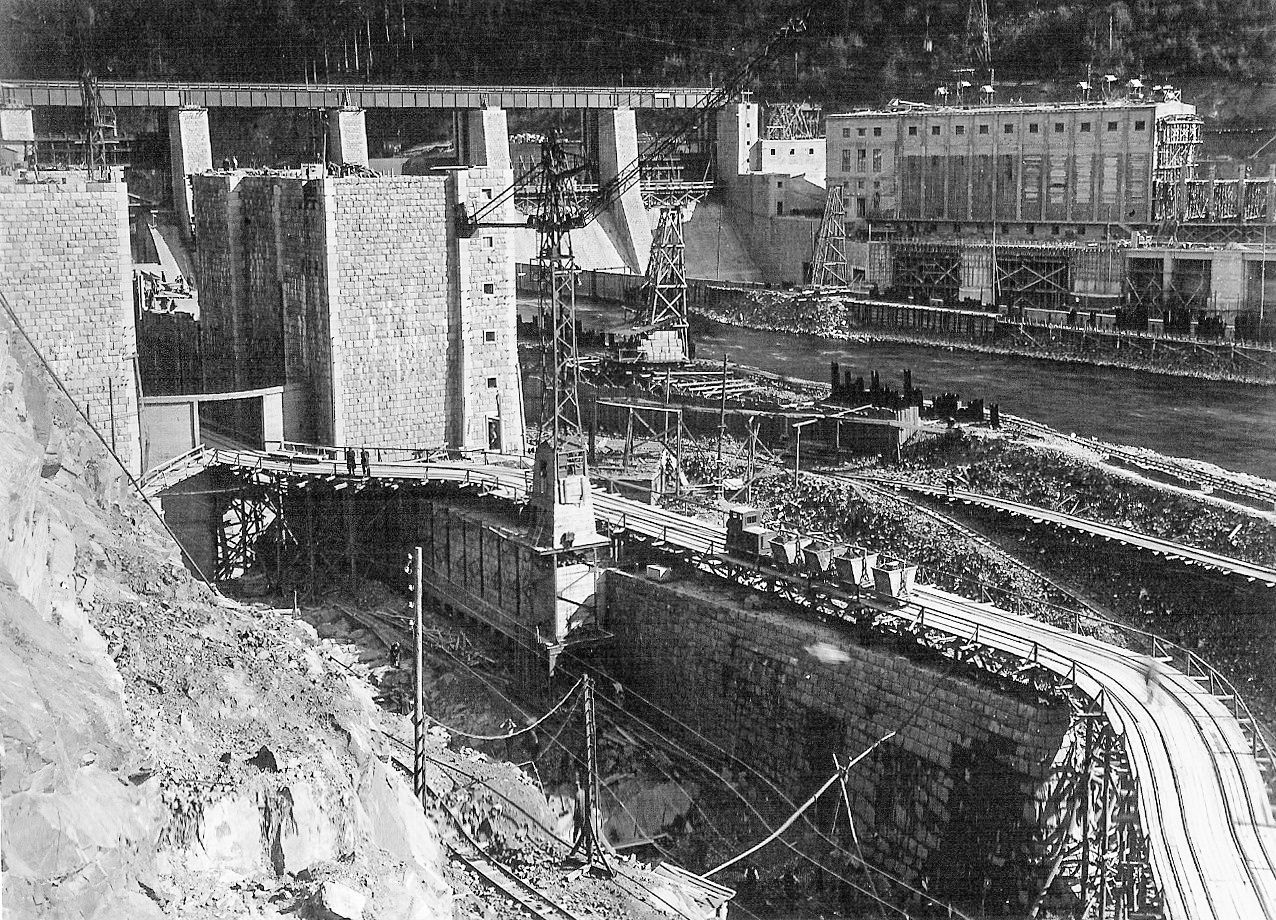 Vodní nádrž Štěchovice, Štěchovice, přehrada, vodní elektrárna, historie, stavba, výročí, Domácí