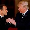 Emmanuel Macron na návštěvě u Donalda Trumpa v Bílém domě