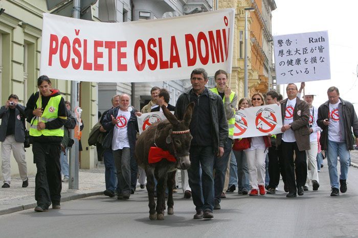 Demonstrace lékařů