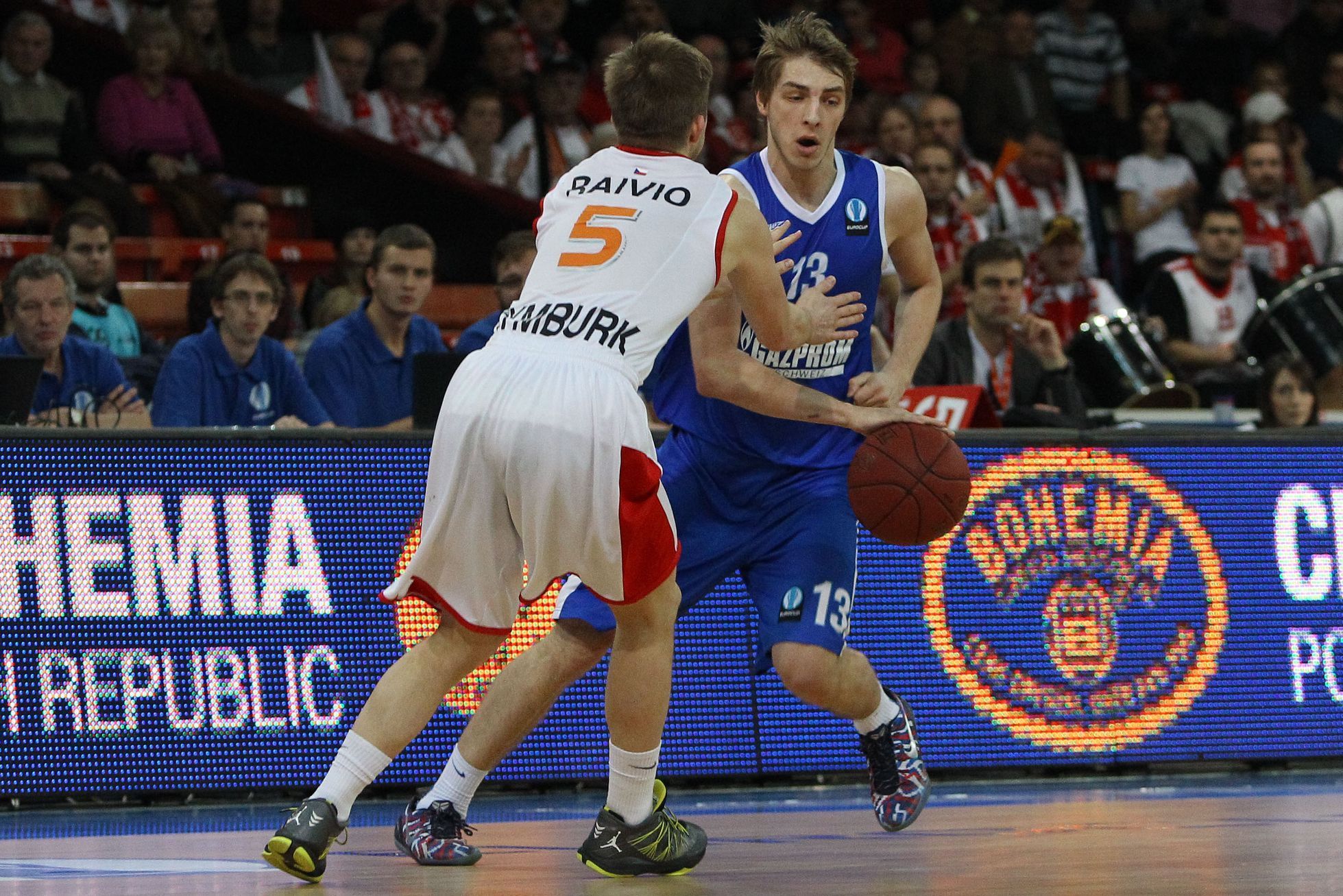 Basketbal, Eurocup - Nymburk vs. Petrohrad
