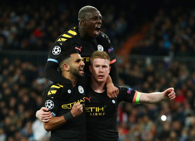 Soccer Football - Champions League - Round of 16 First Leg - Real Madrid v Manchester City - Santiago Bernabeu, Madrid, Spain - February 26, 2020  Manchester City's Kevin