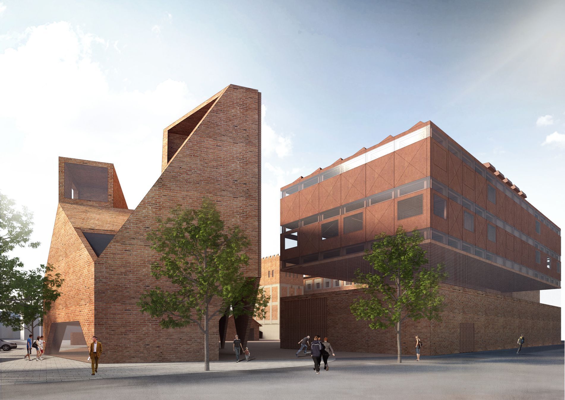 Automatické mlýny - Pardubice - vizualizace