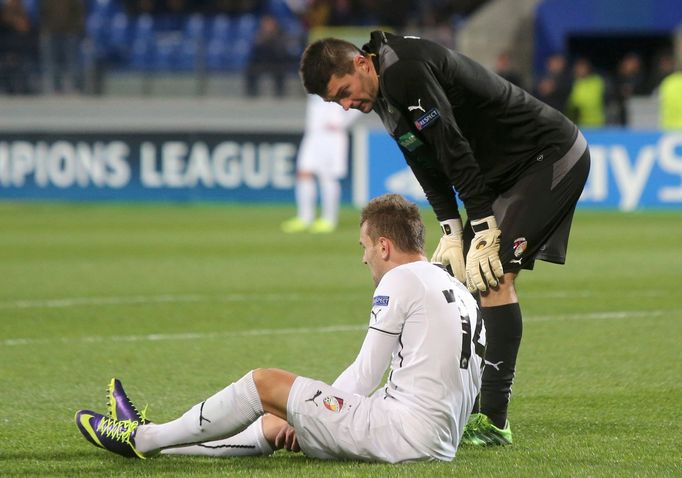 LM, CSKA Moskva - Plzeň: Radim Řezník a Matúš Kozáčik