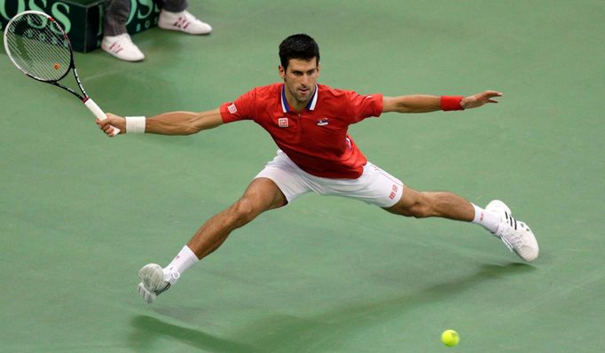 Davis Cup, finále Srbsko-ČR: Novak Djokovič