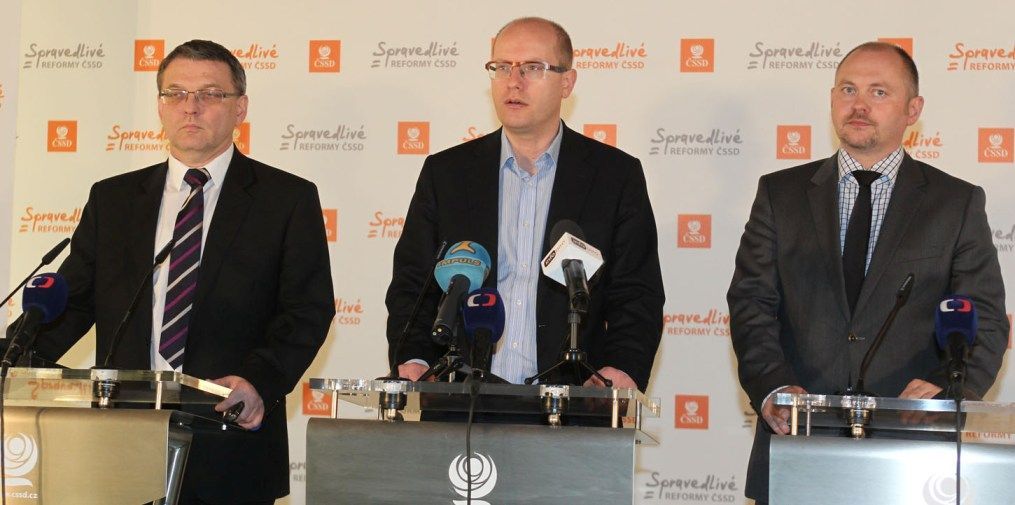Stínová vláda ČSSD, Zaorálek, Sobotka, Hašek
