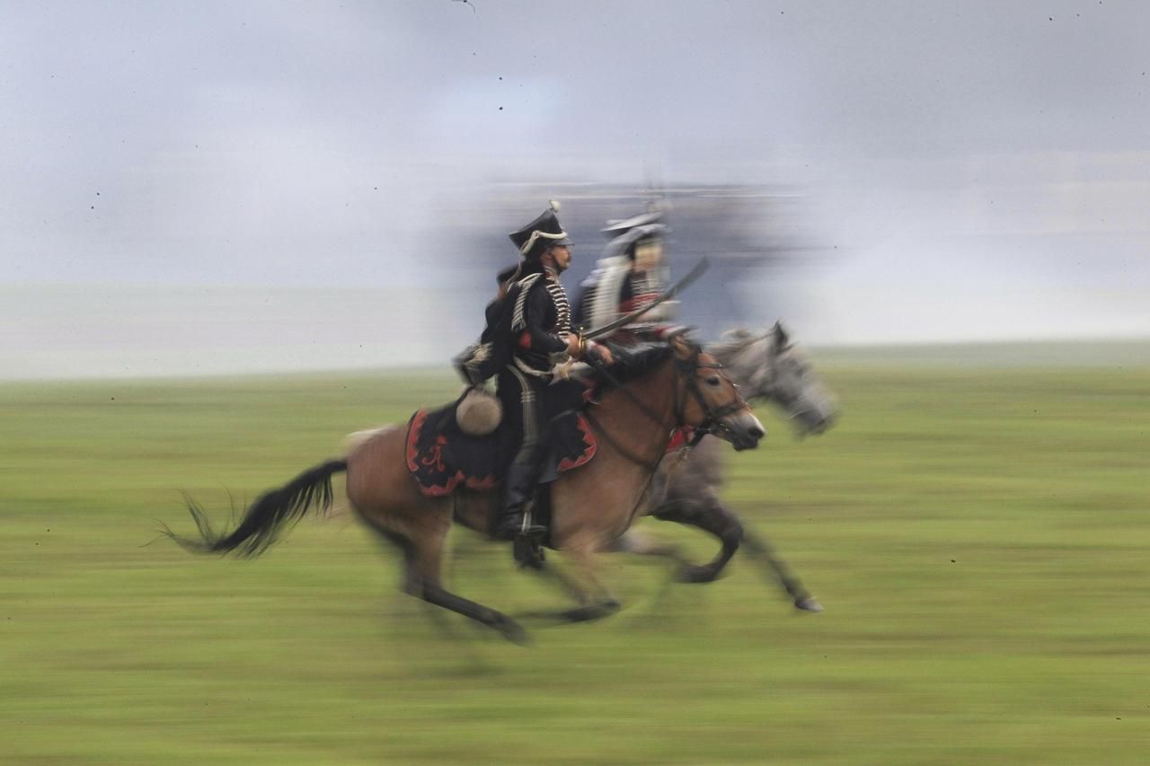 Foto: V Rusku proběhla rekonstrukce Bitvy u Borodina