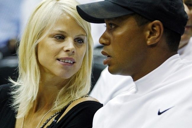 Tiger Woods a Elin Nordegrenová