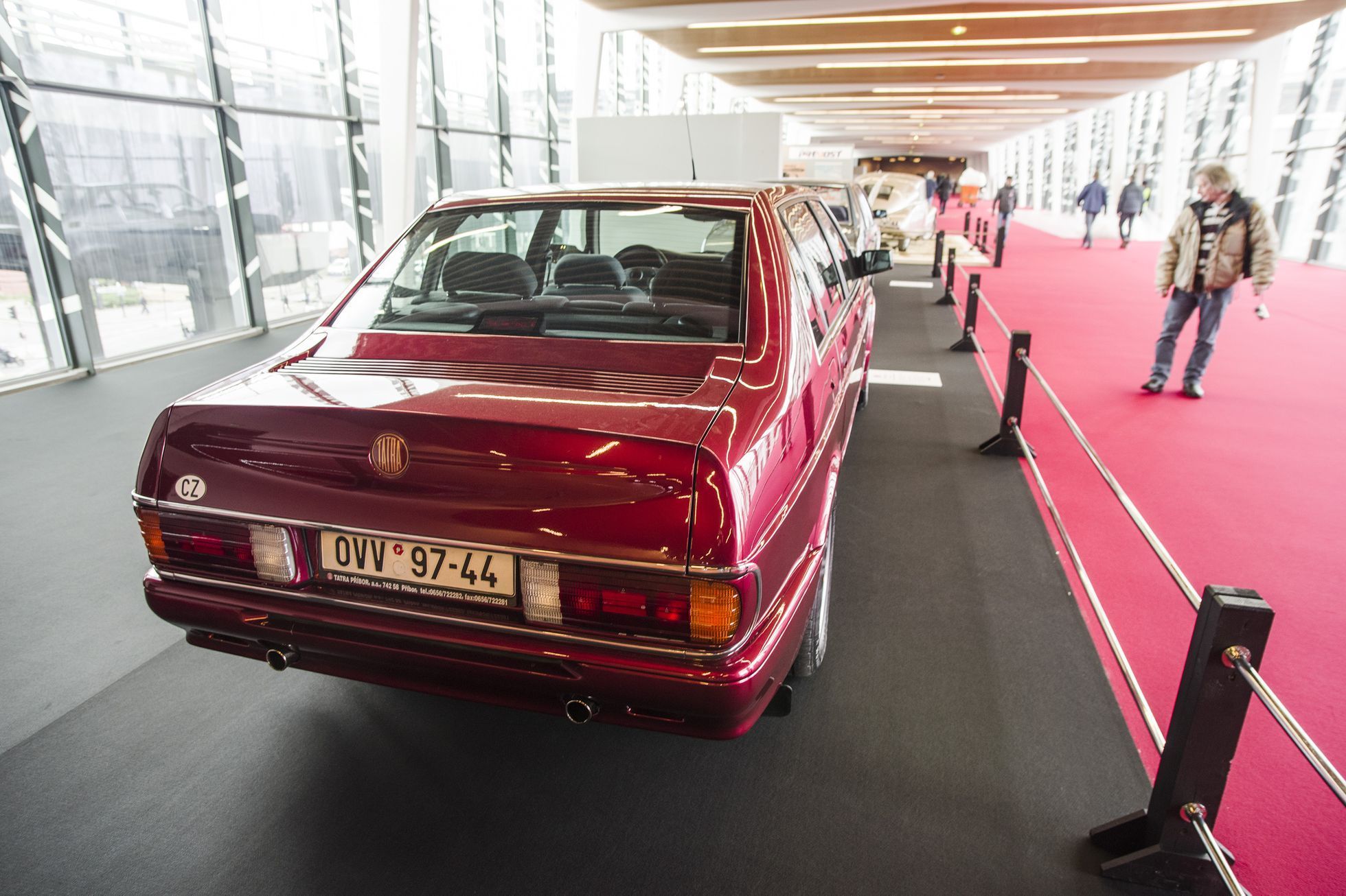 Výstava Tatry na Retromobile 2020