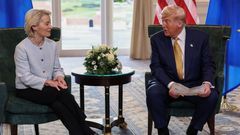 Donald Trump, Ursula von der Leyenová