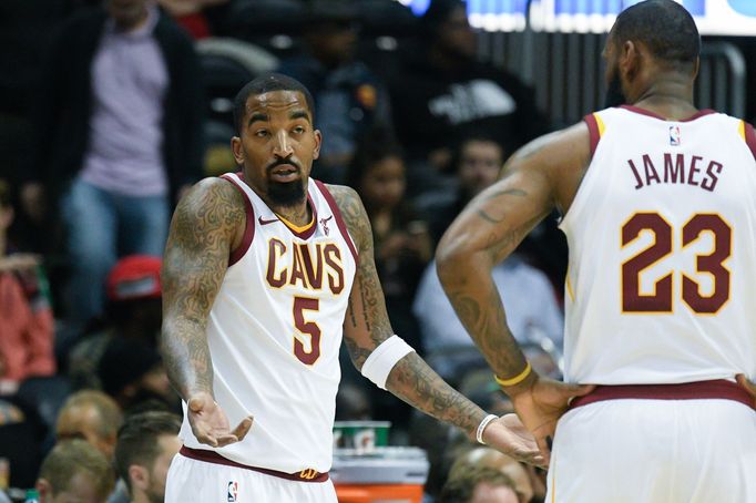 JR Smith a LeBron James (Cleveland)