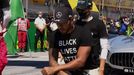 Lewis Hamilton podpořil hnutí Black Lives Matter.