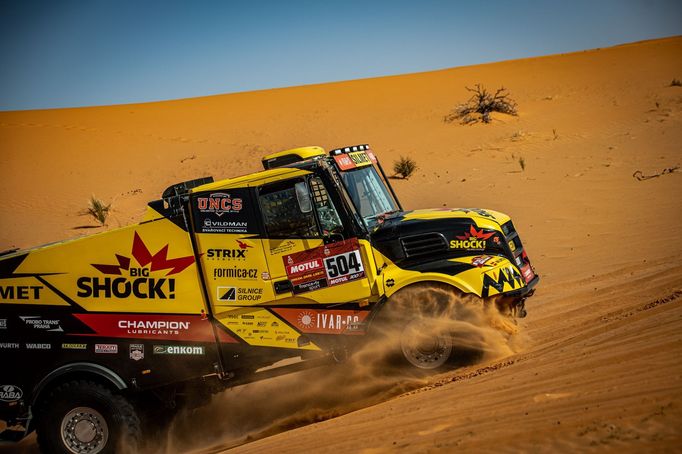 Martin Macík ml. v Ivecu na Rallye Dakar 2020