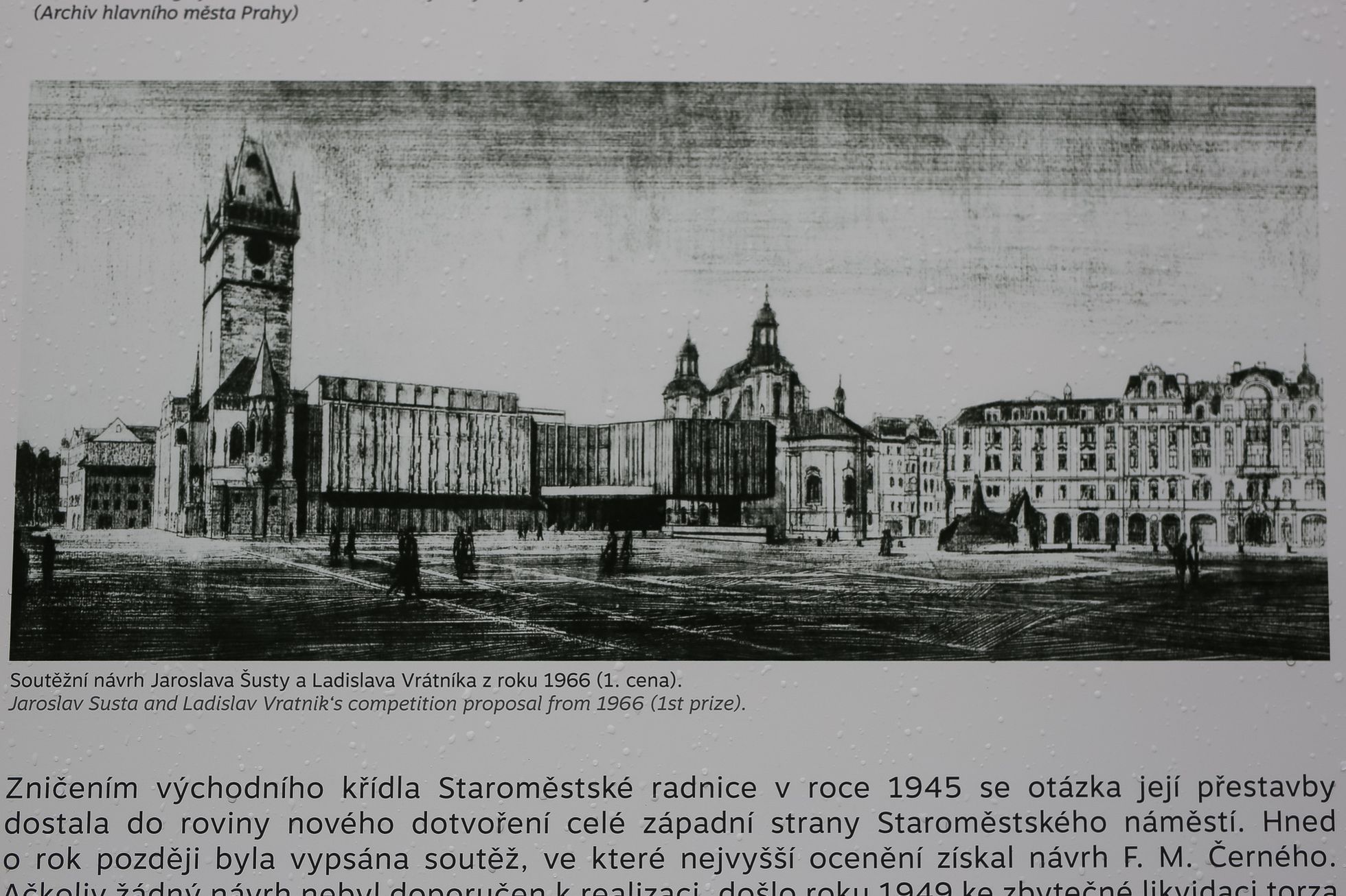 Výstava Nerealizovaná Praha na Václavském náměstí