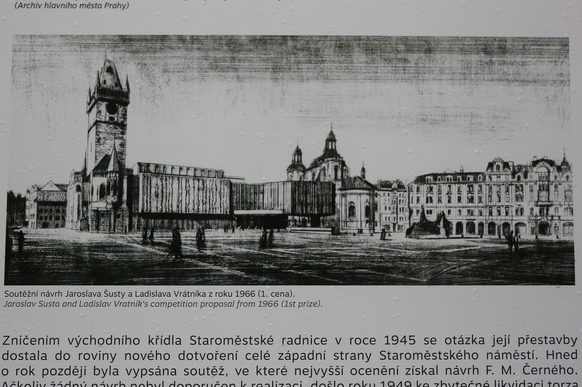 Výstava Nerealizovaná Praha na Václavském náměstí