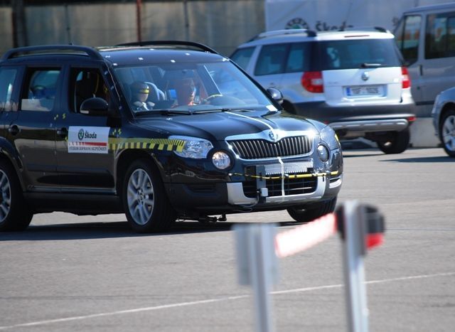 Crash test škoda