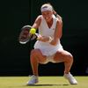 Petra Kvitová ve 2. kole Wimbledonu 2019