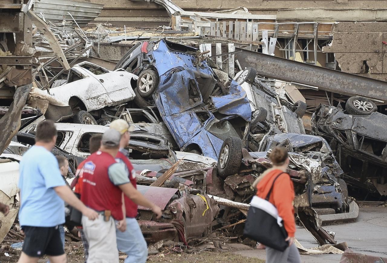 Oklahoma - tornádo - 20. května - Moore