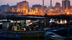 Rybáři v Gaze.