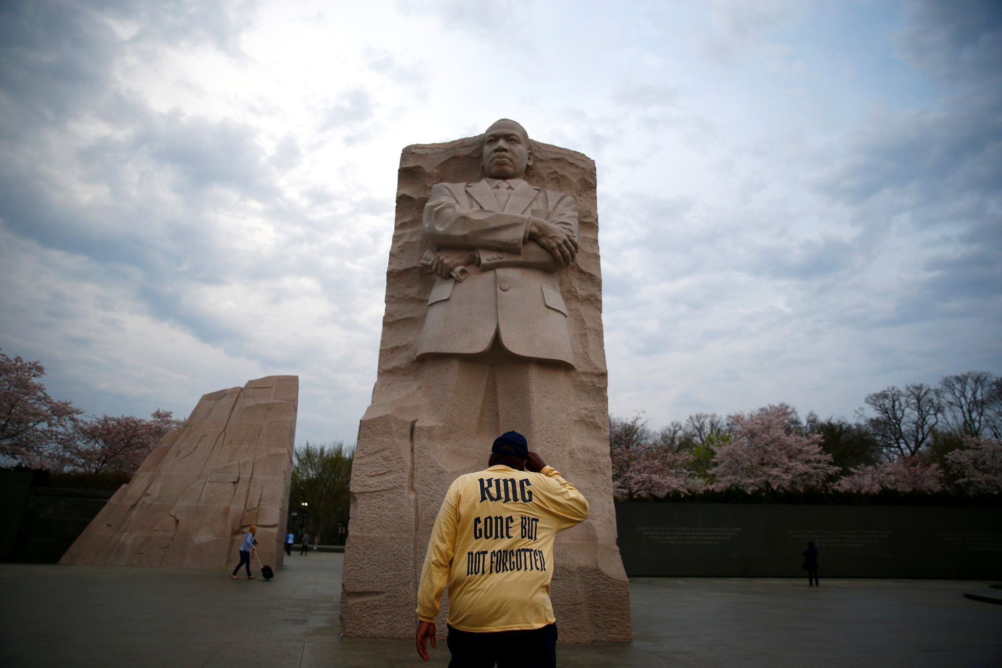Martin L. King - výročí 50. let od jeho úmrtí, památník