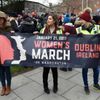 Pochod žen v Dublinu, leden 2017