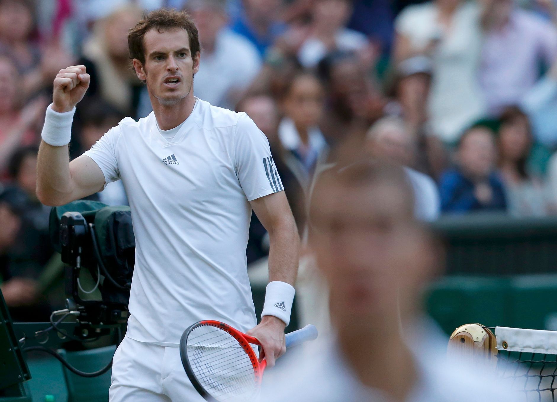 Andy Murray na Wimbledonu 2013