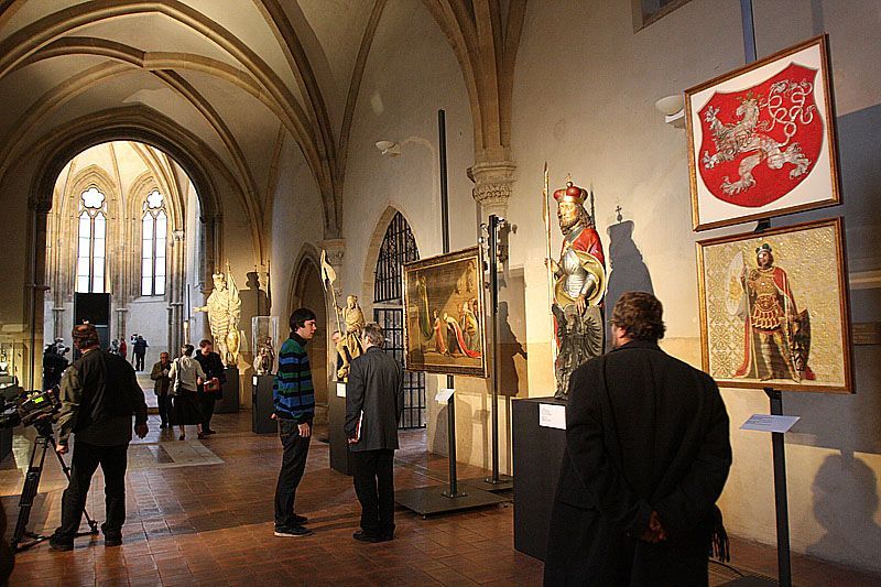 Svatý Václav na výstavě