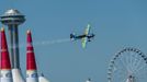 Petr Kopfstein v závodě Red Bull Air Race v Abú Zábí 2019