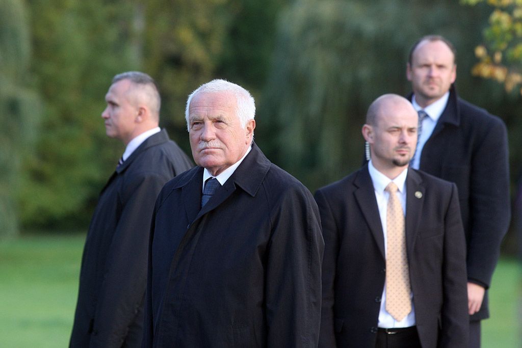 Joachim Gauck na návštěvě v Lidicích