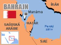 Mapa - Bahrajn