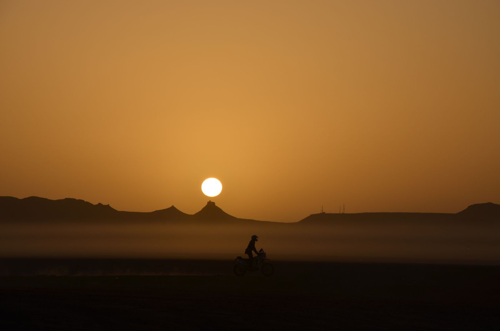 Morocco Desert Challenge 2018: západ slunce
